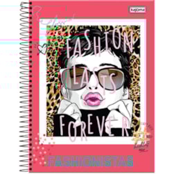 Caderno Esp Vintage 15mat 300fls Kajoma 3674