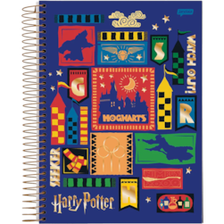 CADERNO ESPIRAL 1/8 96 FOLHAS– HARRY POTTER