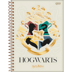 Caderno Espiral Capa Dura 10x1 160fls 05/pt Harry Potter Jandaia