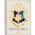 Caderno Espiral Capa Dura 10x1 160fls 05/pt Harry Potter Jandaia