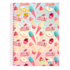 Caderno Espiral Love Candy 15mat 300fls Kajoma