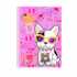 Caderno Espiral Love Pepa 10mt 200fls Kajoma