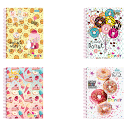 Caderno I Love Candy 200fls Kajoma