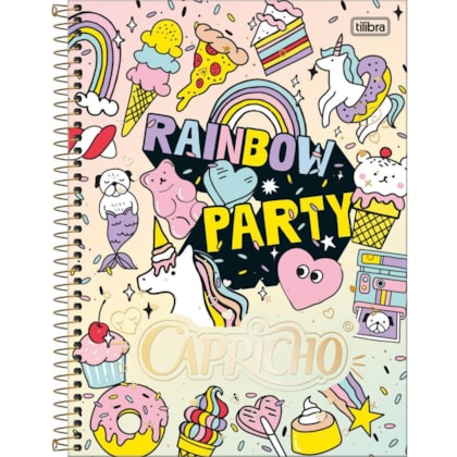 Caderno Luxo Univ Capricho 200f Tilibra 137707