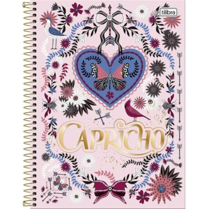 Caderno Luxo Univ Capricho 96f Tilibra 137693