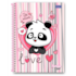 Caderno Panda Capa Dura 160fls 10mat Smart Cp06119