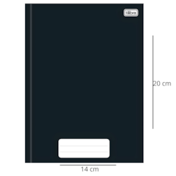 Caderno Pepper Broch Cd 1/4 Pt 80fls Tilibra