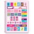 Caderno Princess Capa Dura 160fls 10mat Smart