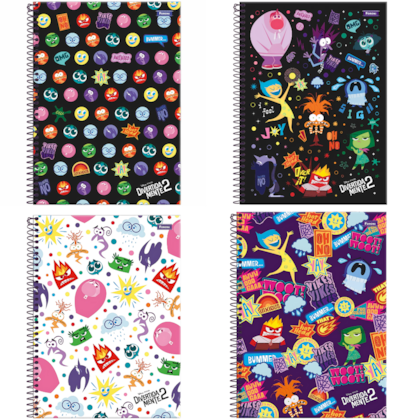 Caderno Univ Cd 160fls 10m Divertidamente Foroni