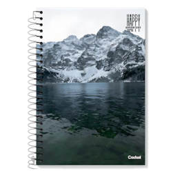 Caderno Univ Cd 1mt Happy 80fls Credeal