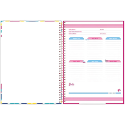 Caderno Univ Cd 80fls 1m Barbie Foroni