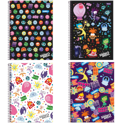 Caderno Univ Cd 80fls 1m Divertidamente Foroni