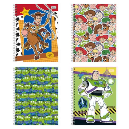Caderno Univ Toy Story Cd 80fls Tilibra