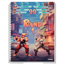 Caderno Universit¿rio Capa Dura 12mt 240fls My Collection Masc Credeal