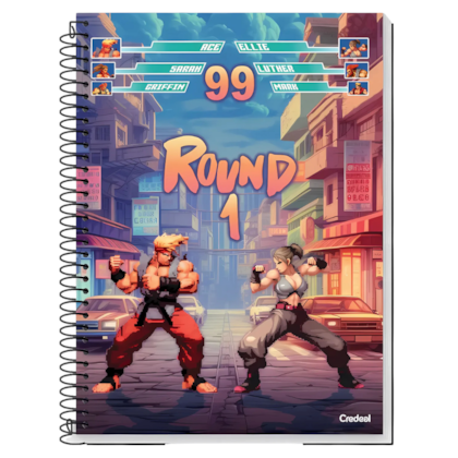 Caderno Universit¿rio Capa Dura 12mt 240fls My Collection Masc Credeal
