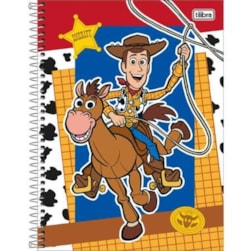 Caderno Universit¿rio Capa Dura Toy Story 160fls 10mat Tilibra 31118
