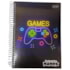 Caderno Universitário Capa Dura 10mat 160fls Games Paulista 242