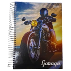 Caderno Universitário Capa Dura 15mat 240fls Garage Paulista 252