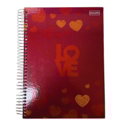 Caderno Universitário Capa Dura 15mat 240fls Love Paulista 250