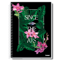 Caderno Univ Cd 16mt 256fls Mormaii Fem Credeal 7485