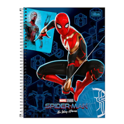 Caderno Universitário Capa Dura Spider Light 160fls 10mat Tilibra 310131