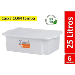Caixa Multiuso C/tp 25l Rischioto