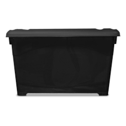 CAIXA ORGANIZADORA 95LT BLACK INJEPLASTEC