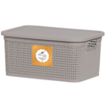 Caixa Rattan 4,0lt Areia Rischioto 1111