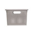 Caixa Rattan 4,0lt Areia Rischioto