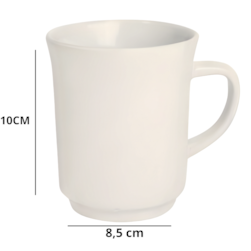 Caneca Americana Branca Horacilio