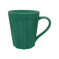 Caneca Canelada 250ml Verde Rr