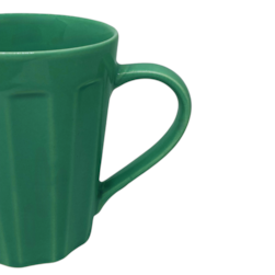 Caneca Canelada 250ml Verde Rr