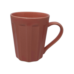 Caneca Canelada Rosa Rr