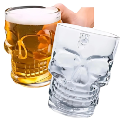 Caneca P/chopp Caveira 510ml Coliseu