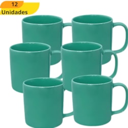CANECA RETA 200ML VERDE RR 44 - CX 12 UNIDADES