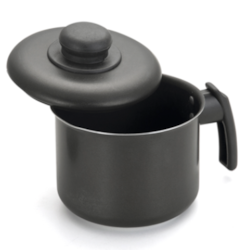 CANECAO ANTIADERENTE COM TAMPA 14CM