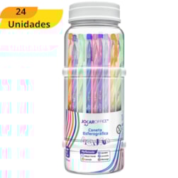 CANETA ESF 0,7MM PERFUMADA WOW FUN LEO E LEO 10296 - CX 24 UNIDADES