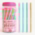 CANETA ESF PICNIC 0.7  CORES PASTEIS - CX 50 UNIDADES