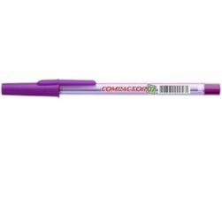 Caneta Esferogr¿fica 07 Violeta Compactor