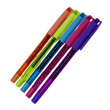 Caneta Gel 0,7 Happy Colorida Leo E Leo