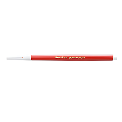 Caneta Neo Pen Gigante Vermelha Compactor
