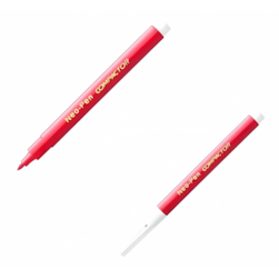 Caneta Neo Pen Gigante Vermelha Compactor