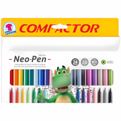 CANETA NEO PEN MIRIM C/24 COMPACTOR