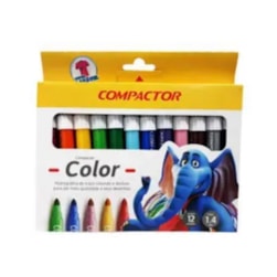 Canetinha Hidro Color C/12 Compactor 81000