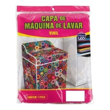 Capa Maquina Lavar Estampada Plast-leo 721