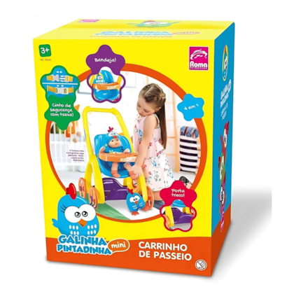 Carrinho De Passeio Galinha Pintadinha Roma