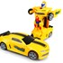 Carrinho Transformers Vira Robô Com Luz E Som Bate Volta Toy King