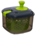 Centrifuga Seca Saladas 4,2L Grande Cor Laranja, Rosa e Verde