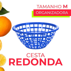 Cesta Organizadora Redonda Pequena Ercaplast