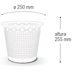 CESTO TELADO 10L ARQPLAST
